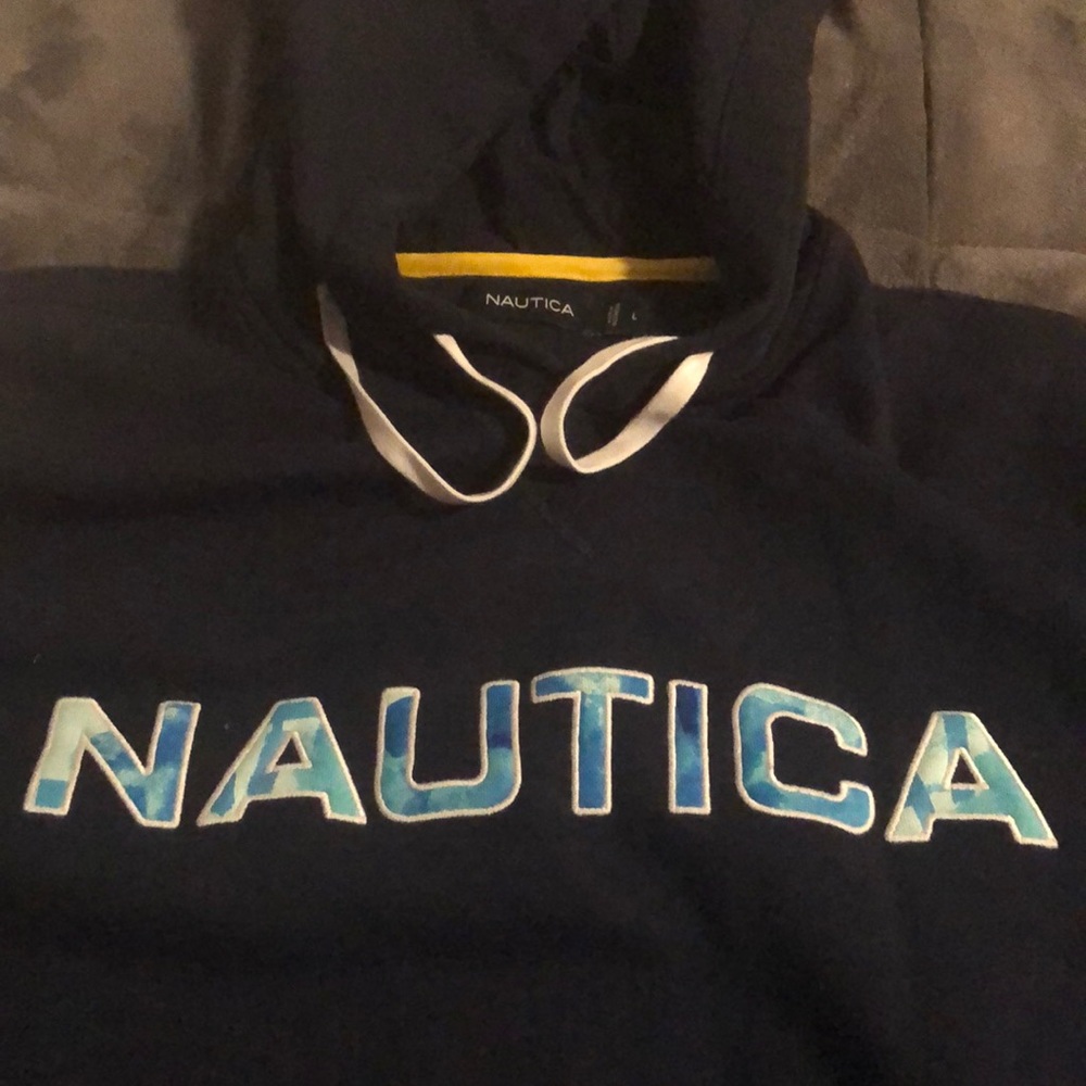 New w/tags Navy blue Nautica hoodie